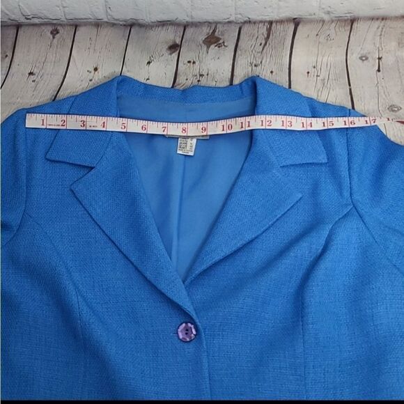 Vintage Light Blue Nino Wong California Blazer - Picture 12 of 15